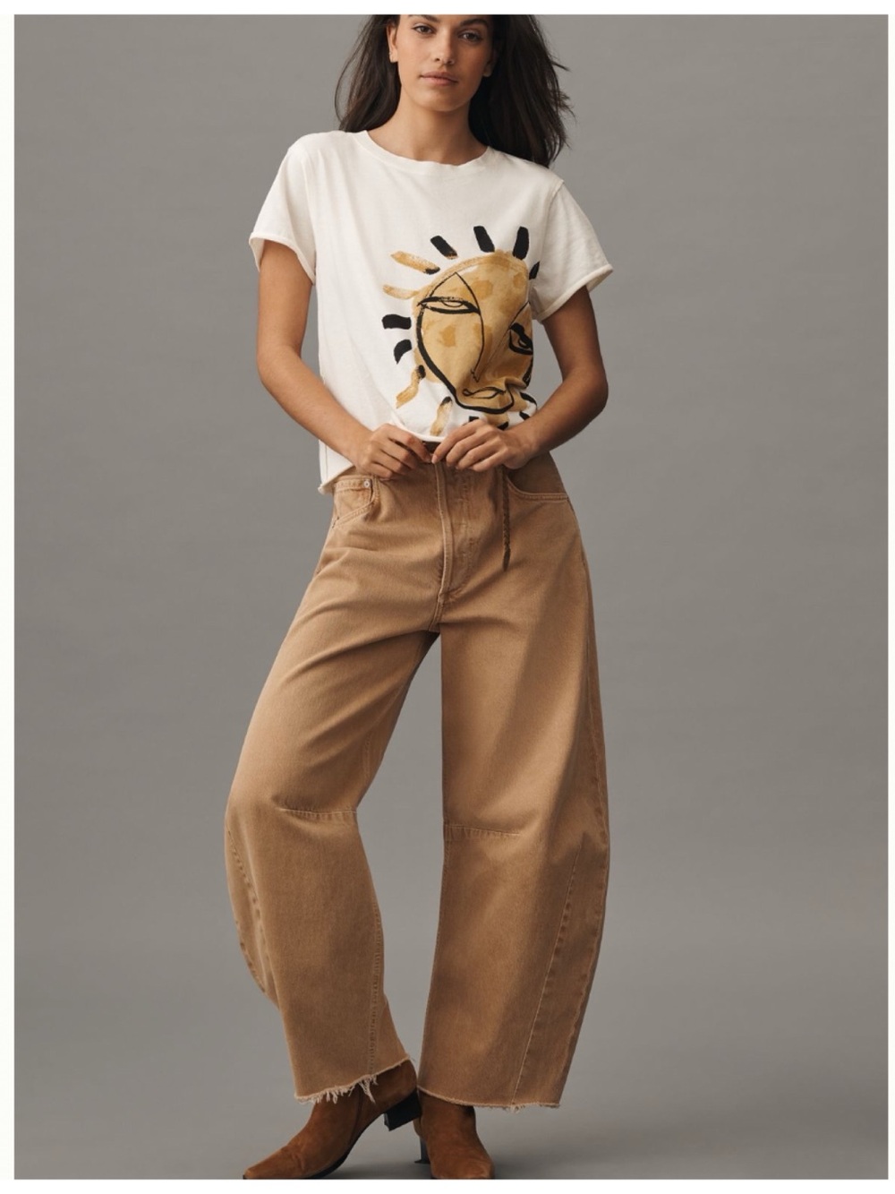 NWT LouLou Avenue Artist x Anthropologie
Graphic Tee Sun size L - Picture 10 of 11